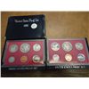 Image 2 : 1980 & 81 US PROOF SETS 1980 NO BOX