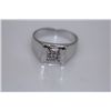 Image 1 : 22.0 CTW CZ RING .925 STERLING SILVER