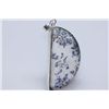 Image 1 : NATURAL 85.75 CTW SEMIPRECIOUS  PENDANT .925 STERLING S