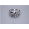 Image 1 : 20.2 CTW CZ RING .925 STERLING SILVER