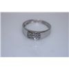 Image 1 : 13.8 CTW CZ RING .925 STERLING SILVER