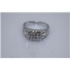 Image 1 : 20.8 CTW CZ RING .925 STERLING SILVER