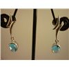Image 1 : 12.50 CTW GARNET EARRING .925 STERLING SILVER