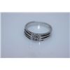 Image 1 : 17.1 CTW CZ RING .925 STERLING SILVER