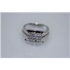 Image 1 : 25.8 CTW CZ RING .925 STERLING SILVER