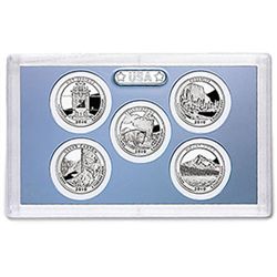 US Proof Set Statehood Quarters Without Box 2010