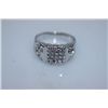 Image 1 : 19.6 CTW CZ RING .925 STERLING SILVER