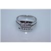 Image 1 : 26.6 CTW CZ RING .925 STERLING SILVER