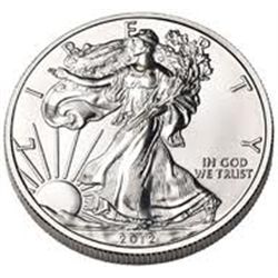 2012 Silver Eagle 1 oz .999 Silver  *Rare MS High Grade*