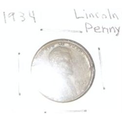 1934 Wheat Penny VF