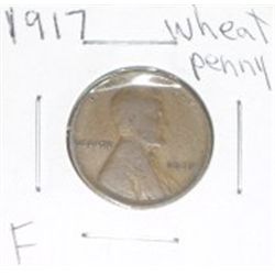 1917 Wheat Penny F