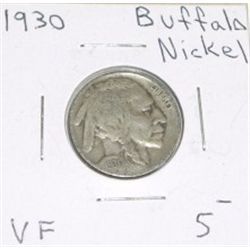 1930 Buffalo Nickel VF *