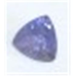 Tanzanite .6 ct cut & faceted *Rare- Only found in Tanzania, Africa*