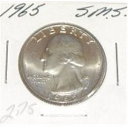 1965 Quarter  MS  **