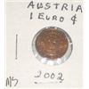 Image 1 : 2002 AUSTRIA 1 EURO CENT COIN *RARE HARD TO FIND MS HIGH GRADE* COIN CAME OUT OF PRIVATE COLLECTION!
