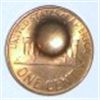 Image 2 : 1963 MASONIC PUNCH PENNY *RARE MINT STATE MS HIGH GRADE*!! PENNY CAME OUT OF SAFE!!