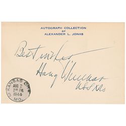 Harry S. Truman and Cabinet