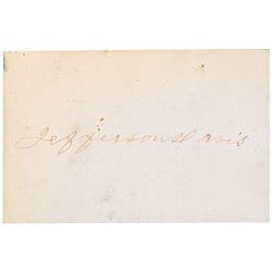 Jefferson Davis and Cabinet