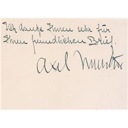 Axel Munthe