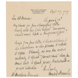 Supreme Court: Louis D. Brandeis