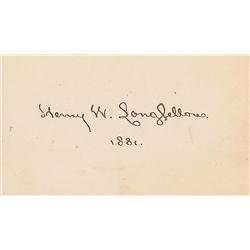 Henry Wadsworth Longfellow