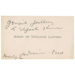 Henri de Toulouse-Lautrec