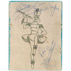 John Wayne and Milburn Stone