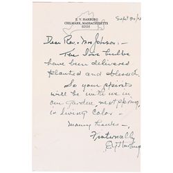 Wizard of Oz: E. Y. Harburg