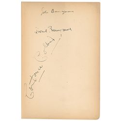 John and Lionel Barrymore