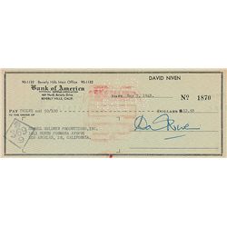 David Niven and Roy Rogers