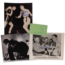 Carmen Basilio and Gene Fullmer