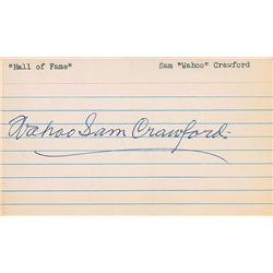 ‘Wahoo’ Sam Crawford