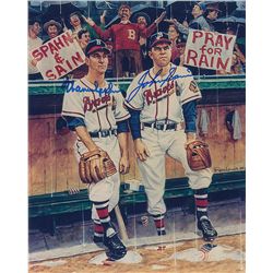 Warren Spahn and John Sain