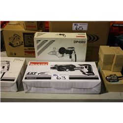 MAKITA CORDLESS HAMMER DRILL & ELECTRIC DRILL