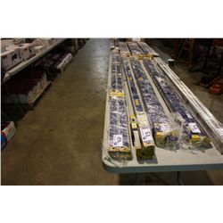 LOT OF 4 IRWIN 8FT FRAMING LEVELS