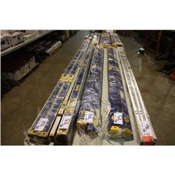 LOT OF 5 IRWIN 6FT FRAMING LEVELS