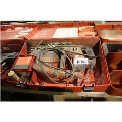 HILTI TE6-S HAMMER DRILL & ACCESSORIES