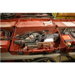 HILTI TE5 HAMMER DRILL & ACCESSORIES