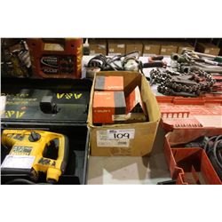 BOX OF ASSORTED HILTI HARDWARE