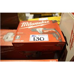 MILWAUKEE 3/8" DRILL AND 1/2" HOLEHAWG DRILL