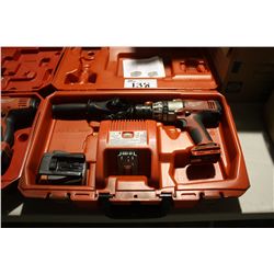 MILWAUKEE 18VOLT CORDLESS DRILL KIT