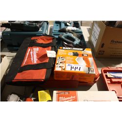 MILWAUKEE RECIPROCATING SAW, TOOL BAG &