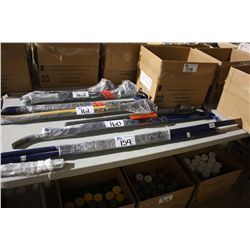 4 ASSORTED CROW BARS