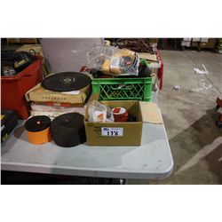 CUTTING DISKS, SAFTEY HARNESSES AND FALL LIMITER