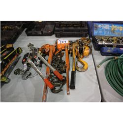 5 ASSORTED COME-A-LONG