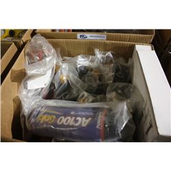 BOX OF ASSORTED FILLER AND GUNS