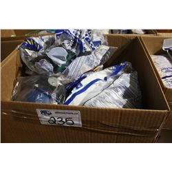 BOX OF ASSORTED PROTECTIVE CLOTHING