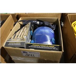 BOX OF ASSORTED PROTECTIVE CLOTHING