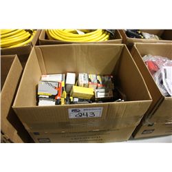 BOX OF MISC ELECTRICAL
