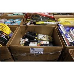 BOX OF HEAVY DUTY DRYER CORDS/POWER CORDS